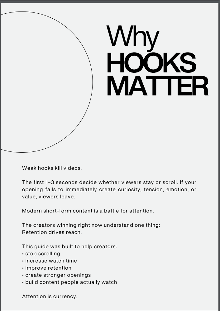 100 Viral Universal Hooks